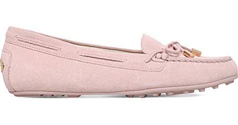 michael kors pink knit flats|Michael Kors moccasin flats sale.